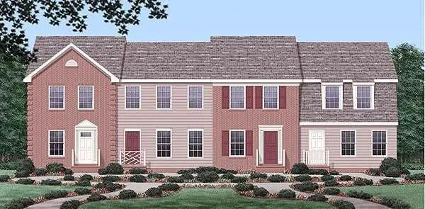 Full Rendering for House Plan #656954
