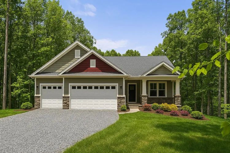 Full Rendering for House Plan #157761