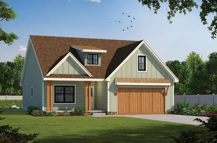 Full Rendering for House Plan #159891