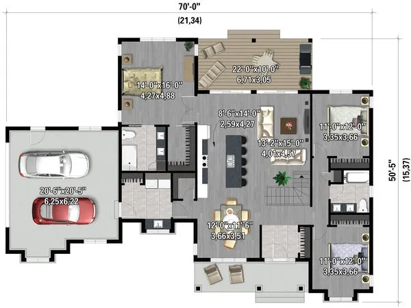 ExteriorPhoto for House Plan #179271