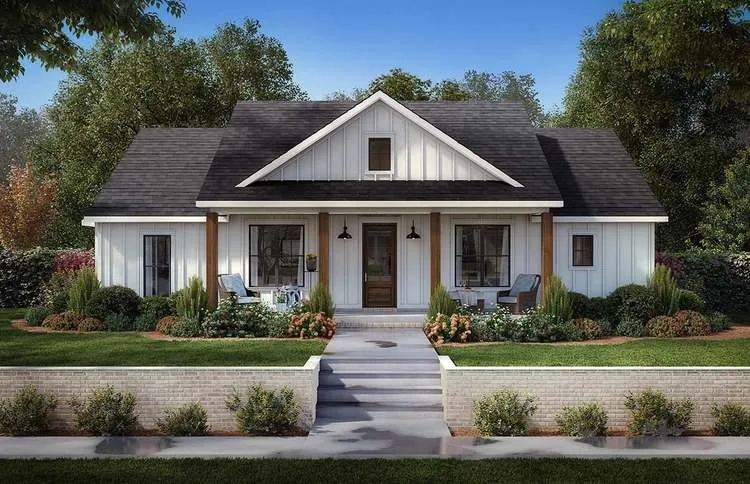 Full Rendering for House Plan #901951