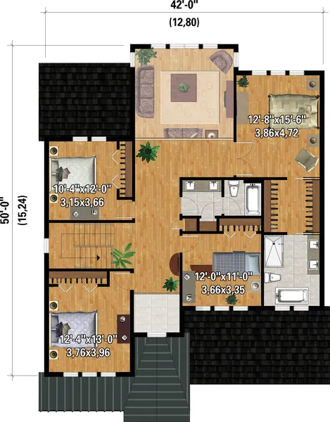 ExteriorPhoto for House Plan #179372