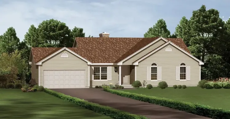 Full Rendering for House Plan #635061