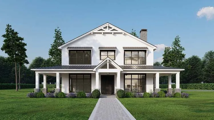 Full Rendering for House Plan #319773