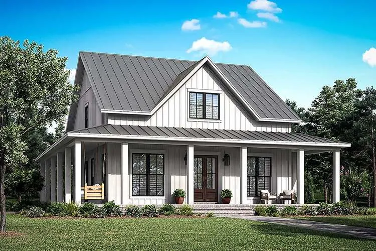 Full Rendering for House Plan #305322