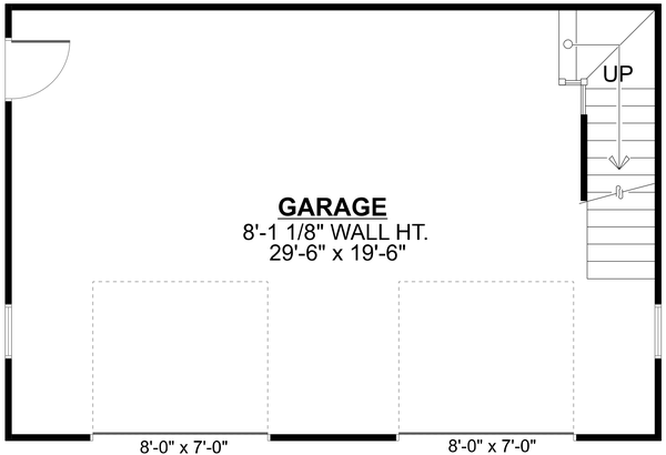 Main Floor Plan for House Plan #752601
