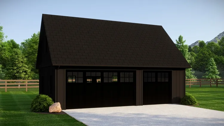 Full Rendering for House Plan #759711