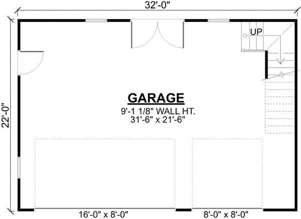 Main Floor Plan for House Plan #759711