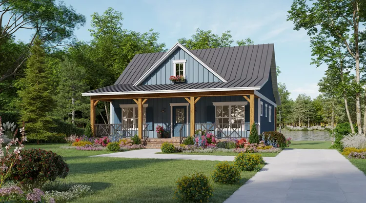 Full Rendering for House Plan #210201