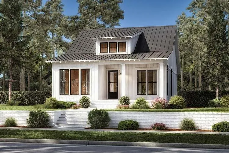 Full Rendering for House Plan #304601