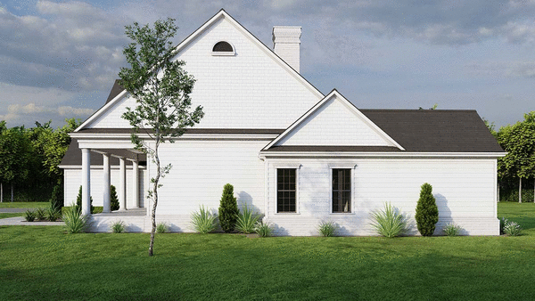 Right Elevation for House Plan #319942