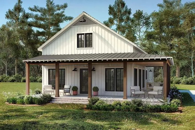 Full Rendering for House Plan #300621