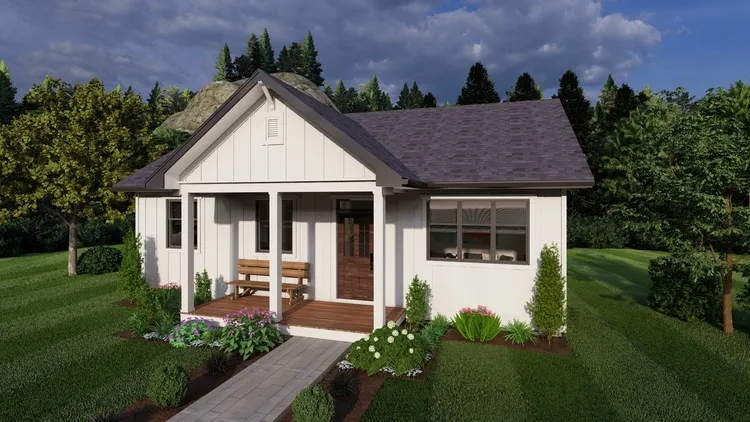 Full Rendering for House Plan #836423