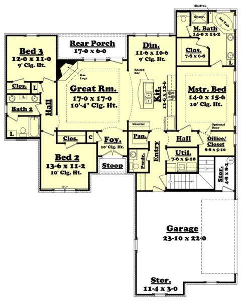 ExteriorPhoto for House Plan #302081