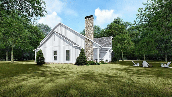 Right Elevation for House Plan #311302