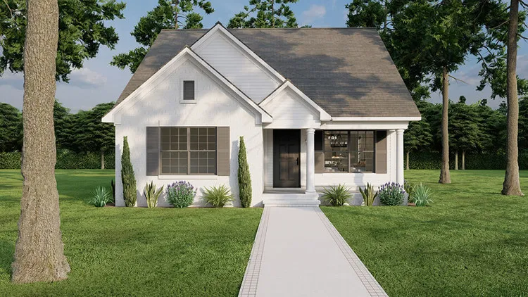 Full Rendering for House Plan #310521