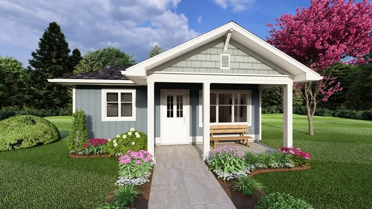 Full Rendering for House Plan #836422