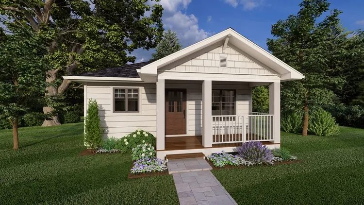 Full Rendering for House Plan #836421