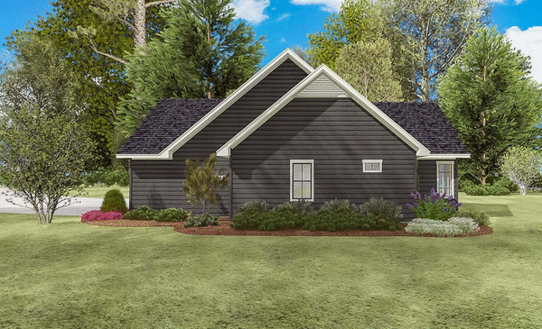 Right Elevation for House Plan #874381