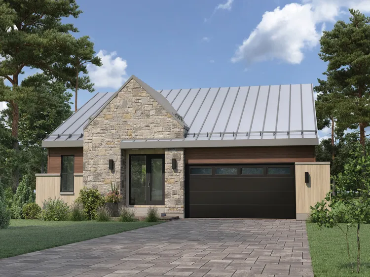 Full Rendering for House Plan #171351
