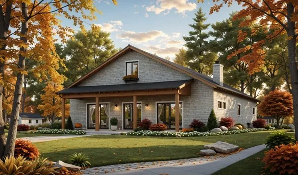 ExteriorPhoto for House Plan #211181