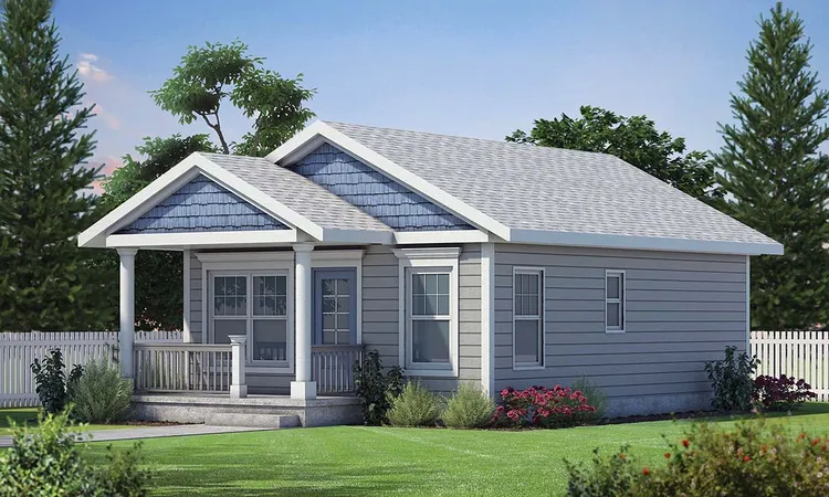 Full Rendering for House Plan #150800