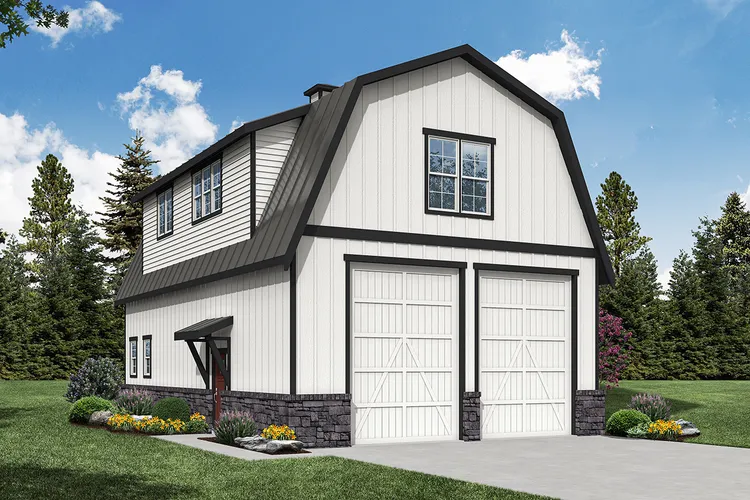 Full Rendering for House Plan #344182