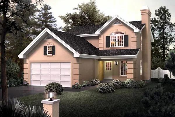 Full Rendering for House Plan #631994