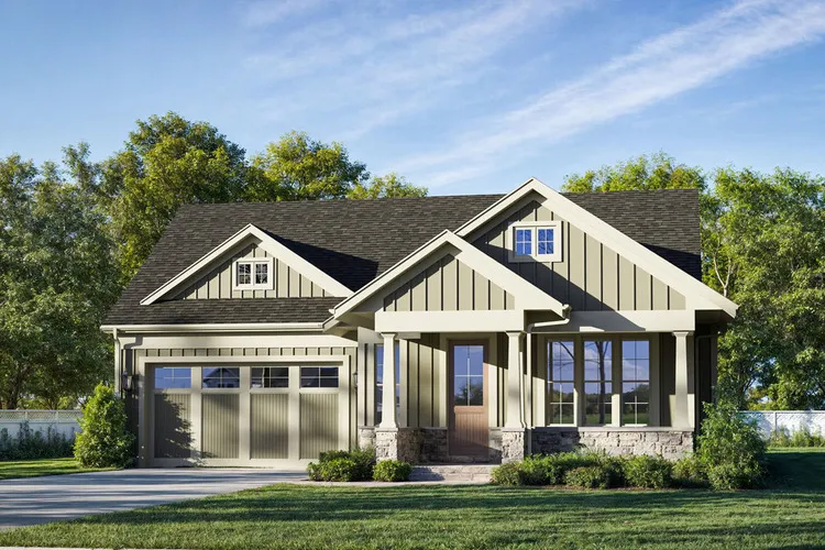 Full Rendering for House Plan #533932