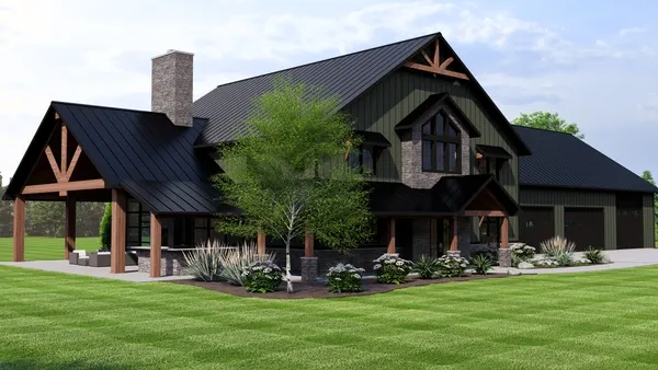 ExteriorPhoto for House Plan #758126