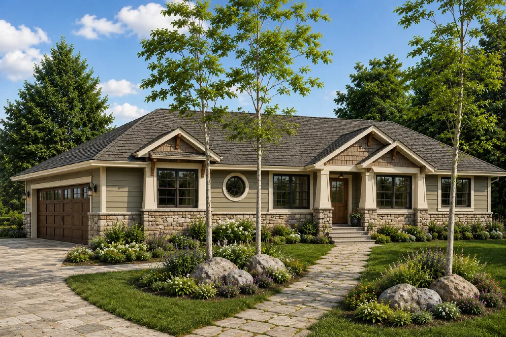 ExteriorPhoto for House Plan #201170