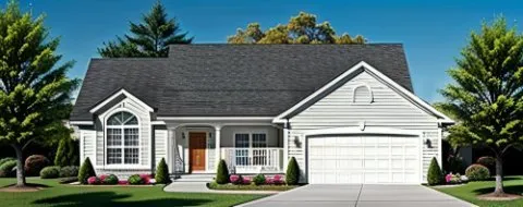 Full Rendering for House Plan #354431