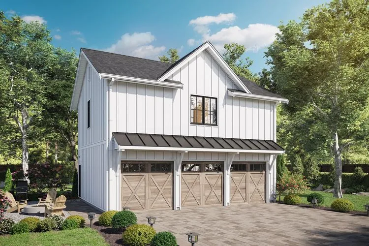 Full Rendering for House Plan #597241