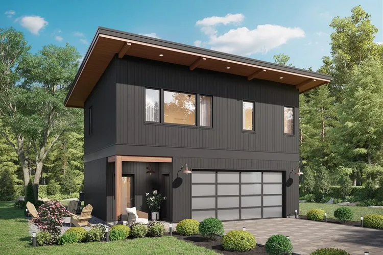 Full Rendering for House Plan #591131