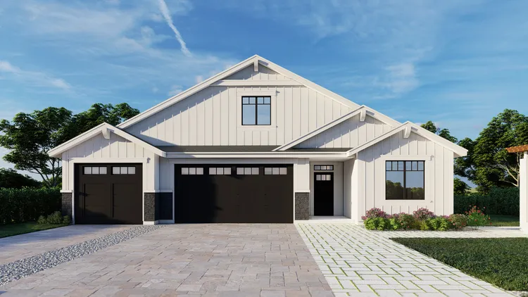 Full Rendering for House Plan #800312