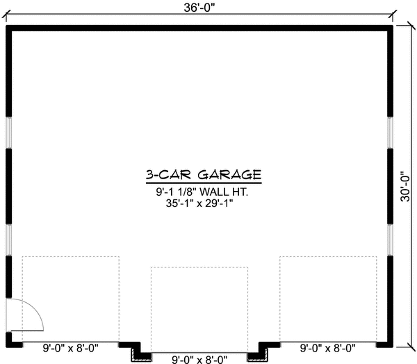Main Floor Plan for House Plan #752901