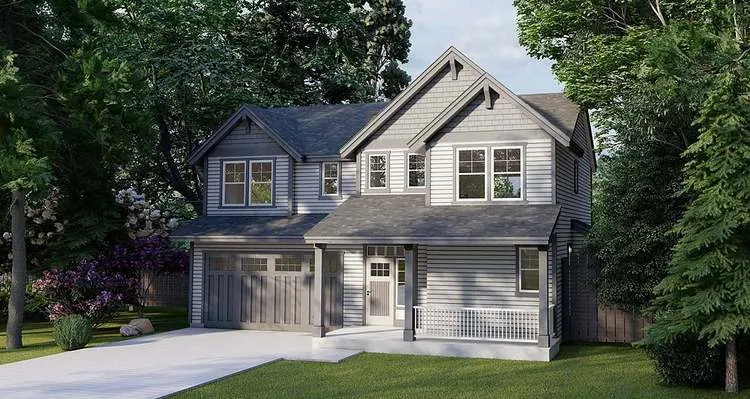 Full Rendering for House Plan #856561