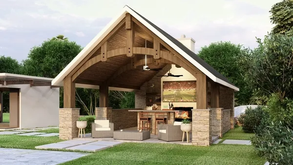 ExteriorPhoto for House Plan #756180