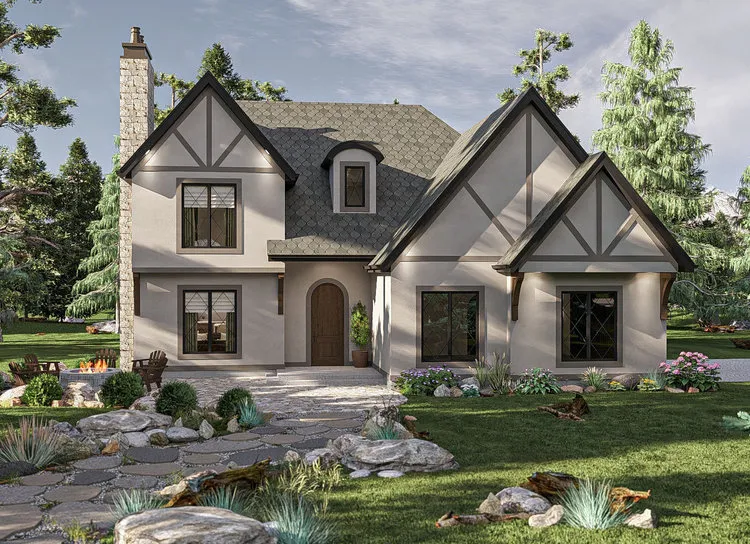Full Rendering for House Plan #705891