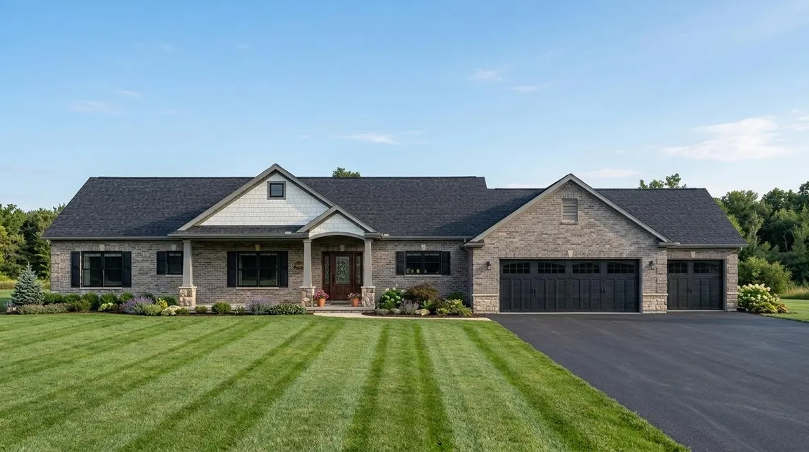 Full Rendering for House Plan #753332