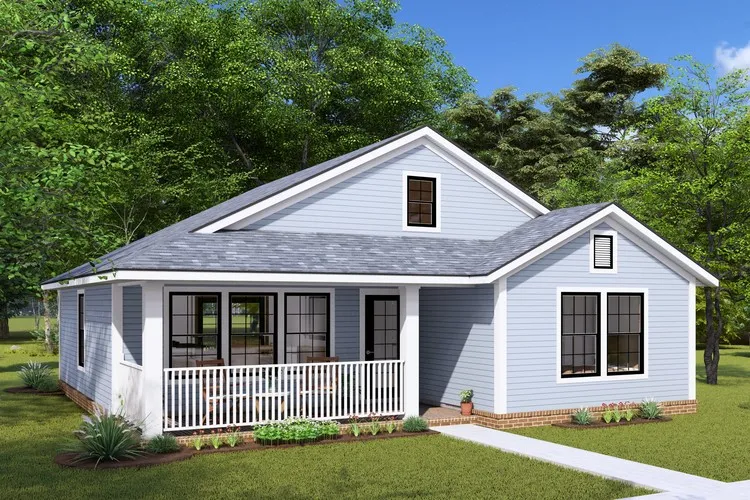Full Rendering for House Plan #247990