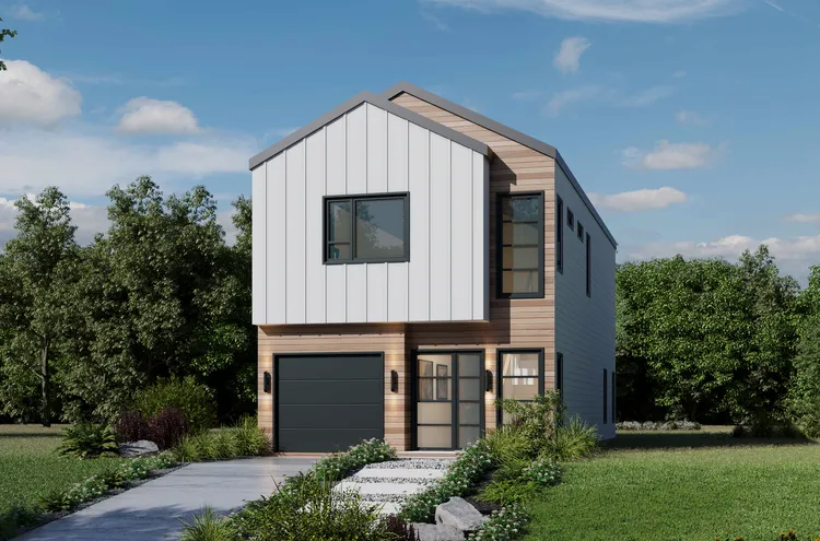 Full Rendering for House Plan #155551