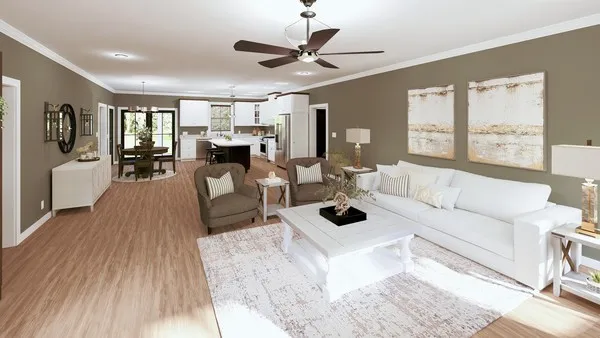 Full Rendering for House Plan #431002