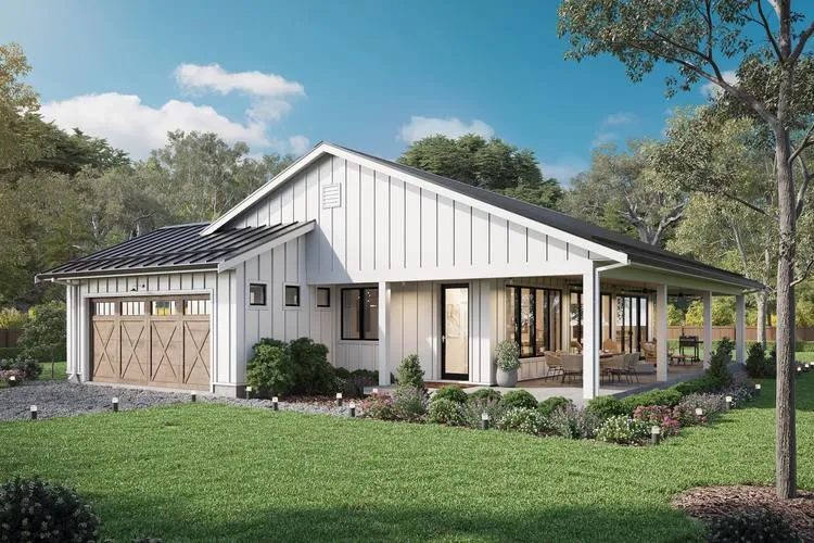 Full Rendering for House Plan #591081