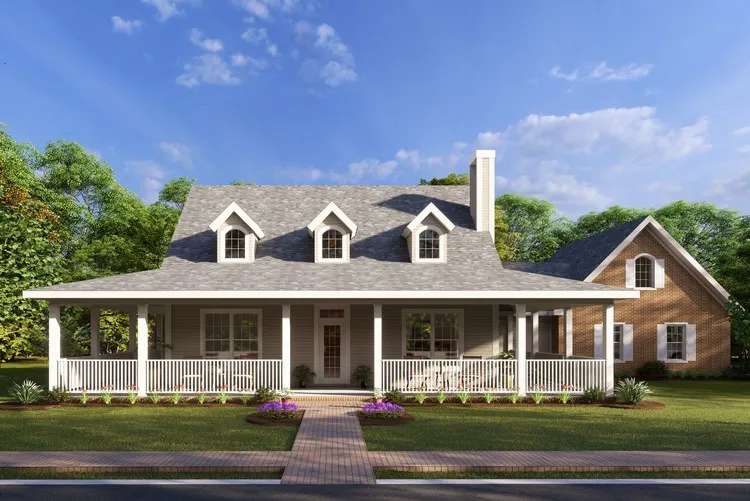 Full Rendering for House Plan #248414