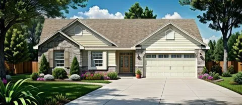 Full Rendering for House Plan #358831
