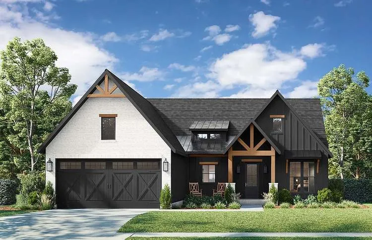 Full Rendering for House Plan #909391