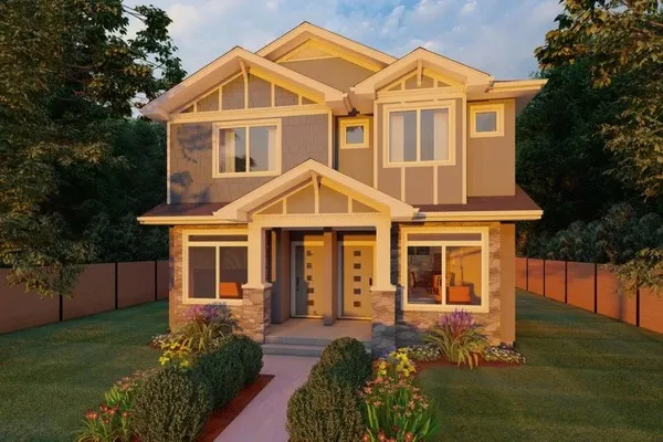 Full Rendering for House Plan #195518