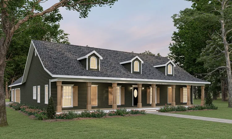 Full Rendering for House Plan #435342