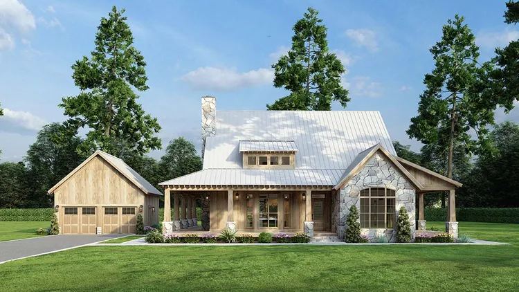 Full Rendering for House Plan #319432